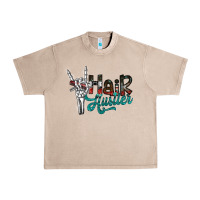French Oak hair hustler2 Urban Heavy Tee - SublimationCraftShop