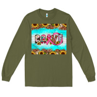 Army Green brave Long Sleeve Tee - JahusDesignShop