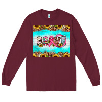 Burgundy brave Long Sleeve Tee - JahusDesignShop