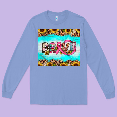 Brave Long Sleeve Tee Designed By Jahusdesignshop