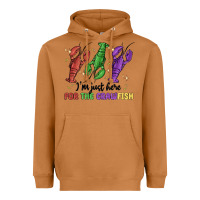 Meerkat i'm just here for the crawfish Heavyweight Hoodie - MaliasSmallBusiness