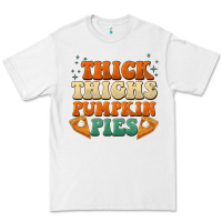 White thick thighs pumpkin pies Premium Tee - BarkalooDesign
