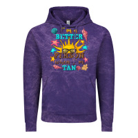 Cloud Purple i m a better person when i m tan Vintage Hoodie - texasbilliewilder