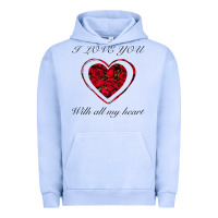 Pigment Grape Ice I love you with all my heart Urban Hoodie - Bettercallsaul