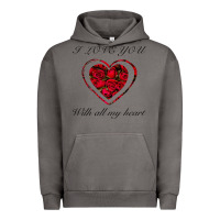 Pigment Tornado I love you with all my heart Urban Hoodie - Bettercallsaul