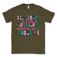 Army Green floral i am street so look both ways before you cr Classic Tee - AdoDesignShop