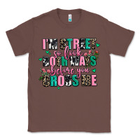 Chestnut floral i am street so look both ways before you cr Classic Tee - AdoDesignShop