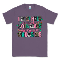 Lavender floral i am street so look both ways before you cr Classic Tee - AdoDesignShop