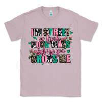 Lilac floral i am street so look both ways before you cr Classic Tee - AdoDesignShop