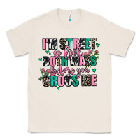 Natural floral i am street so look both ways before you cr Classic Tee - AdoDesignShop