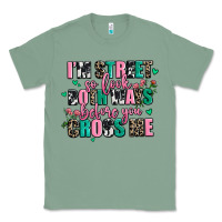 Sage floral i am street so look both ways before you cr Classic Tee - AdoDesignShop