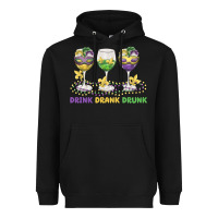 Black drink drank drunk Heavyweight Hoodie - MaliasSmallBusiness