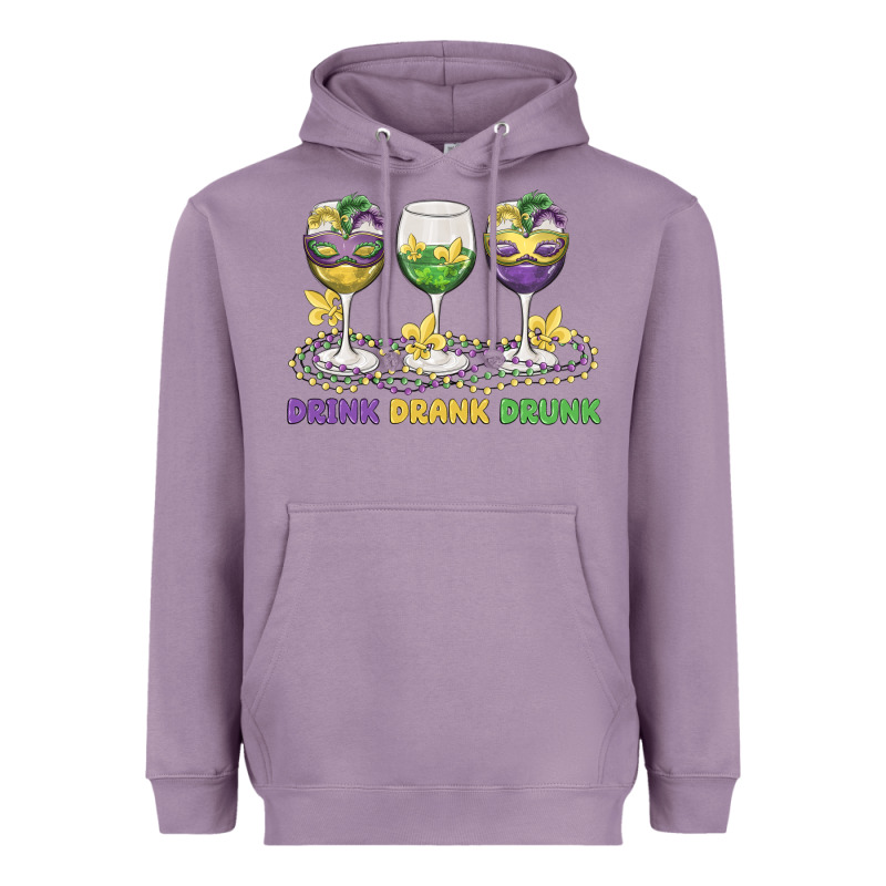 Drink Drank Drunk Heavyweight Hoodie by MaliasSmallBusiness | Teevron