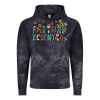Cloud Black faith is essential Vintage Hoodie - JahusDesignShop