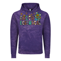 Cloud Purple faith is essential Vintage Hoodie - JahusDesignShop