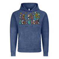 Vintage Denim faith is essential Vintage Hoodie - JahusDesignShop