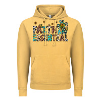 Vintage Mustard faith is essential Vintage Hoodie - JahusDesignShop