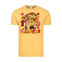 Vintage Mustard food is my valentine Vintage Tee - FaDigitalArtStudio