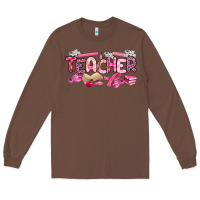 Chestnut breast cancer teacher Long Sleeve Tee - Artiststas