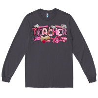 Smoke breast cancer teacher Long Sleeve Tee - Artiststas