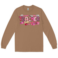 Toasted Coconut breast cancer teacher Long Sleeve Tee - Artiststas