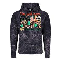 Cloud Black i'm just here for the snacks #soccer sister Vintage Hoodie - Zillion Design Studio