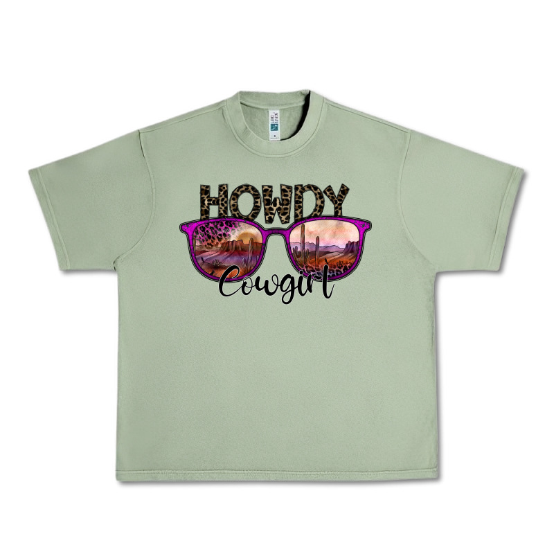Howdy Cowgirl Urban Heavy Tee by SublimationCraftShop | Teevron