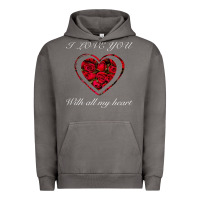Pigment Tornado I love you with all my heart Urban Hoodie - Bettercallsaul