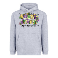 Heather Grey booze beads Heavyweight Hoodie - MaliasSmallBusiness