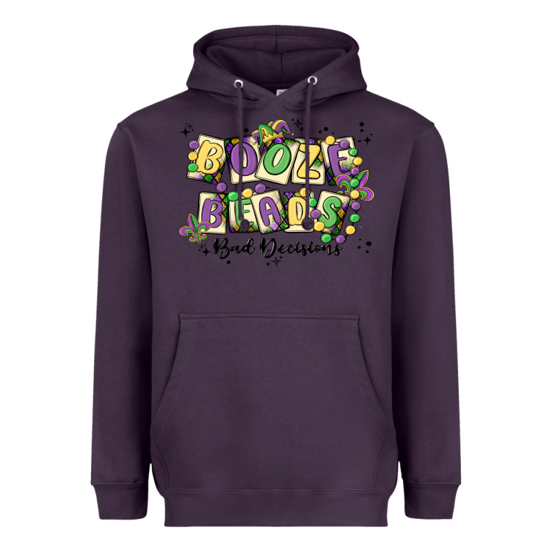 Booze Beads Heavyweight Hoodie by MaliasSmallBusiness | Teevron