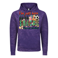 Cloud Purple i'm just here for the snacks #soccer  brother Vintage Hoodie - Zillion Design Studio