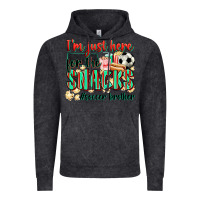 Vintage Black i'm just here for the snacks #soccer  brother Vintage Hoodie - Zillion Design Studio