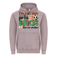 Vintage Zinc i'm just here for the snacks #soccer  brother Vintage Hoodie - Zillion Design Studio