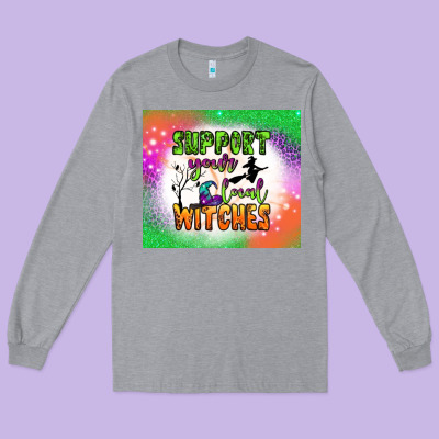 Supports Your Local Witches Tumbler Long Sleeve Tee Designed By Bundleandbundleshop