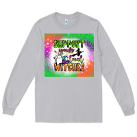 Moon Dust supports your local witches tumbler Long Sleeve Tee - BundleAndBundleShop