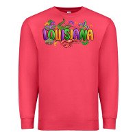 Cardinal mardi gras louisiana Premium Sweatshirt - MaliasSmallBusiness