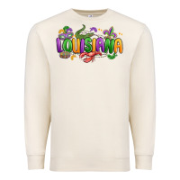 Sandshell mardi gras louisiana Premium Sweatshirt - MaliasSmallBusiness