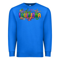 True Royal mardi gras louisiana Premium Sweatshirt - MaliasSmallBusiness