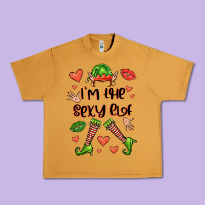 Im The Sexy Elf Urban Heavy Tee Designed By Fadigitalartstudio
