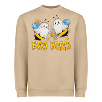 Mushroom Boo Bees Heavyweight Sweatshirt - texasbilliewilder