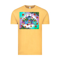 Vintage Mustard ohana stitch Vintage Tee - AdoDesignShop