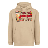 Mushroom little miss 100 days smarter Heavyweight Hoodie - MaliasSmallBusiness