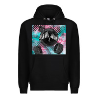 Black racing Premium Hoodie - LillyAllenDesigns