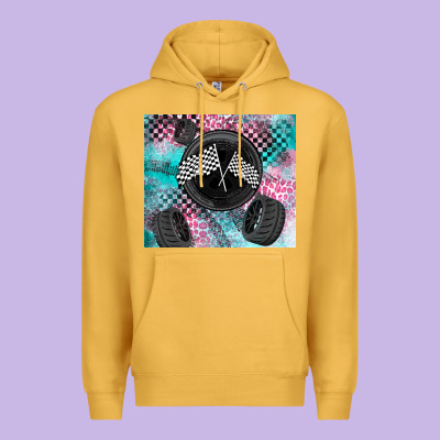 Racing Premium Hoodie Designed By Lillyallendesigns
