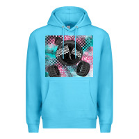Ocean Blue racing Premium Hoodie - LillyAllenDesigns