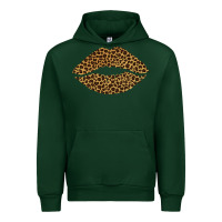 Forest Green leopard lips Urban Hoodie - Bettercallsaul