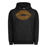 Pigment Black leopard lips Urban Hoodie - Bettercallsaul