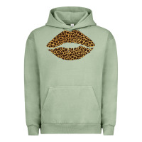 Pigment Oil Green leopard lips Urban Hoodie - Bettercallsaul