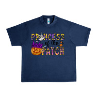 Navy Princess Of The Urban Heavy Tee - CowhideDigitalArt