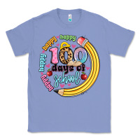 Colony Blue happy 100 days of school Classic Tee - Artiststas